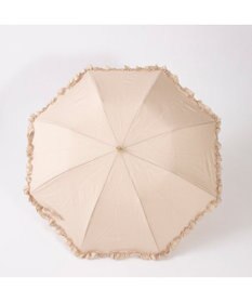 UNBILLION カシュネ cachenez / 【晴雨兼用】【日傘】 シャンプレーフリルトップレス折りたたみ傘