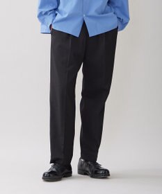 UNFILO MENS ウールライク ワイドパンツ