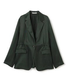 BEIGE， 【洗える】BERGAMOT / ウォッシャブルリネンバックドロストジャケット