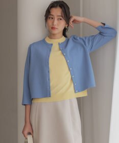 組曲 マイラックカラー カーディガン