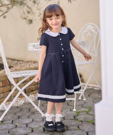 ANY KIDS 襟付き 半袖 ワンピース