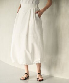 #Newans 【撥水】ソフトボリュームバルーンスカート