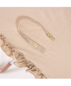 UNBILLION カシュネ cachenez / 【晴雨兼用】【日傘】 シャンプレーフリルトップレス折りたたみ傘