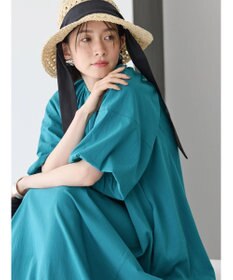 AMERICAN HOLIC 接触冷感バルーンスリーブワンピース