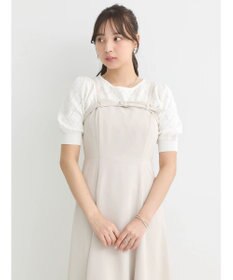 earth music&ecology 胸元ベルトキャミワンピース