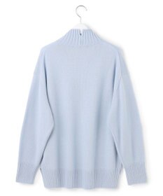 23区 S 【洗える】カシミヤブレンド ハイネック ニット