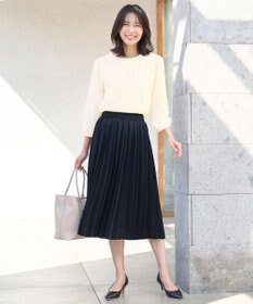 ANY 【洗える・ウエストゴム】セレモニープリーツスカート