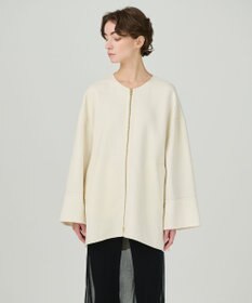 GRACE CONTINENTAL フードストールリバーコート