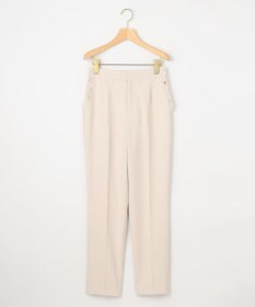 組曲 【KUMIKYOKU NAVY】コンフォータブルドレープフリル テーパードパンツ