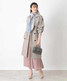 MOONBAT FURLA シルクカシミヤジャカードストール／幅55cm