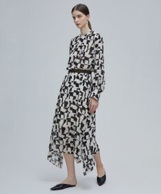 BEIGE， LUCIE / ノーカラーブラウス