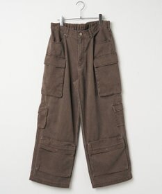 WEGO マルチポケットワイドカーゴパンツ