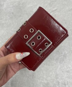 WEGO ハトメベルトフラップウォレット