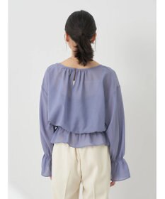 earth music&ecology シャーリングシアーブラウス