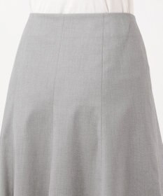 J.PRESS LADIES 【シワになりにくい】コットンフィッティーシャーク スカート