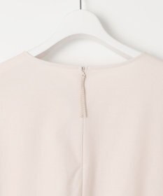 自由区 【WEB限定カラーあり】【UVカット・吸水速乾・洗える】ツイストプレーンラッフルスリーブ カットソー