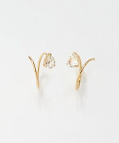 Phoebe 【K10】ストーンダブルループピアス