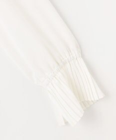 組曲 S ライトデシン プリーツブラウス