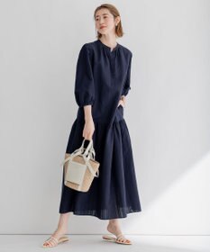 23区 VIOLAd'ORO MIRO レザーポケット ハンドバッグ