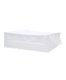 Maison de FLEUR ブランドロゴ発泡プリントスクエアトート