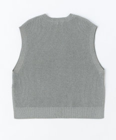 UNFILO 【洗える】ミニケーブル ニットベスト