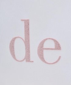 Maison de FLEUR ブランドロゴ発泡プリントスクエアトート