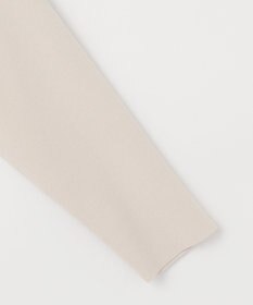 自由区 【洗える】レーヨンポリエステルスムース ペプラムニット