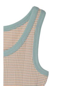 AMERICAN HOLIC 針抜きテレコボーダータンクトップ