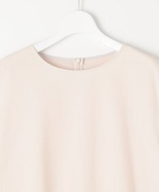 自由区 【WEB限定カラーあり】【UVカット・吸水速乾・洗える】ツイストプレーンラッフルスリーブ カットソー