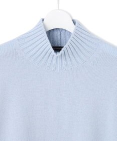 23区 【洗える】カシミヤブレンド ハイネック ニット