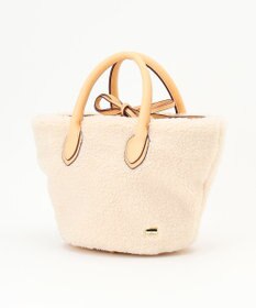 LA BAGAGERIE エコファー　バケツハンドバッグ