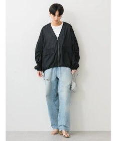 AMERICAN HOLIC イージーケア＋接触冷感　シアーブルゾン