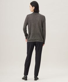 自由区 S 【洗える】ラメボーダー ニット