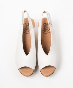 BONTRE 【BONTRE/ボントレ】ウッド調ウェッジサンダル/90502-RS