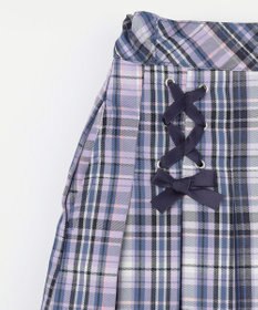 ANY KIDS チェック柄 ガーリー スカパン