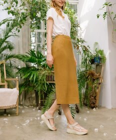 INTER-CHAUSSURES 【BUSSOLA】厚底アンクルストラップサンダル