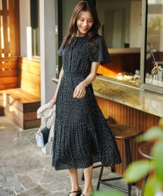 ANY SIS シアーパターン ワンピース