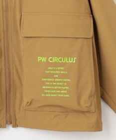 PW CIRCULUS 【撥水加工/軽量/ストレッチ】【WOMEN】ビッグポケット ブルゾン
