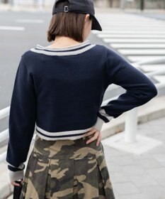 WEGO ナンバリングコンパクトニット