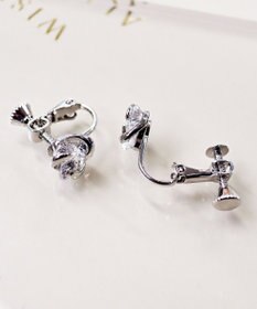 Tiaclasse 【安田美沙子さん着用・金属アレルギー対応】スウィングストーンピアス/イヤリング