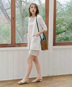 Tiaclasse 【小倉優子さん着用・UVケア・接触冷感】“やみつき”カットソーパーカーカーデ