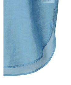 earth music&ecology シアーバンドカラーシャツ