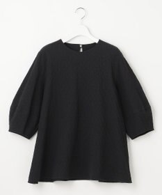 UNFILO 【洗える/シワになりにくい】フクレジャガードブラウス