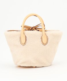LA BAGAGERIE エコファー　バケツハンドバッグ