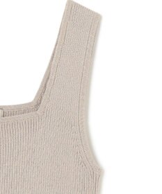 UNFILO ラメリブタンクトップ