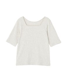 AMERICAN HOLIC スクエアネック5分袖プルオーバー