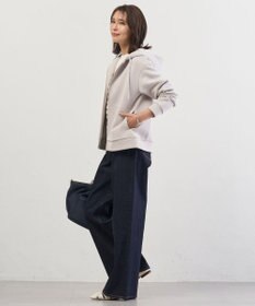 J.PRESS LADIES L ダンボールジャージー パーカー