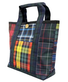 +RING 【水・汚れに強い】【A4サイズ収納】撥水トートバッグ M CHK SR256