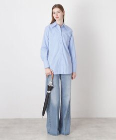 MOONBAT 【WEB限定/遮光率100%/遮熱/UV】POLO RALPH LAUREN（ポロ ラルフローレン）晴雨兼用日傘 無地 オーバーロック刺繍 長傘