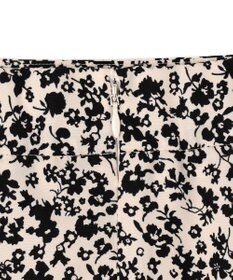 J.PRESS YORK STREET 【WOMEN】フラワープリント フレアスカート